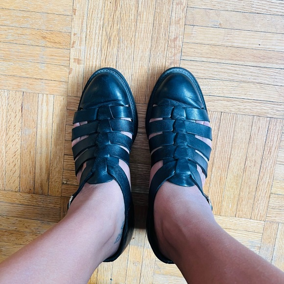 Jonak Black Sandals - Picture 2 of 4